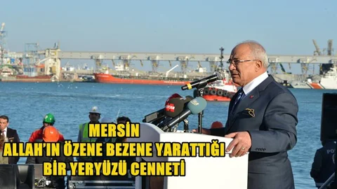 Başkan Kocamaz, Doğu Akdeniz Terminali’nin Açılışına Katıldı