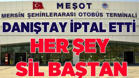 Mersin'deki Otogar İhalesi İptal