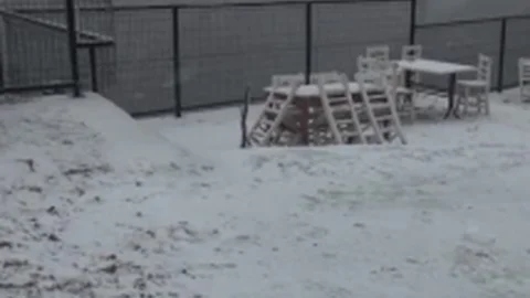 Mersin'de  Kar Yağışı