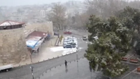 Mersin'nin Mut İlçesinde 15 Yıl Sonra Kar Yağdı