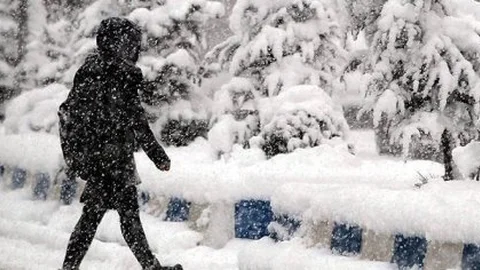 Mersin'de Bazı Okullar Yağan Kardan Dolayı 1 Gün Tatil Edildi