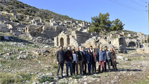 BÜYÜKŞEHİR’DEN TARİHİ ANEMURİUM ANTİK KENTİ’NE DESTEK