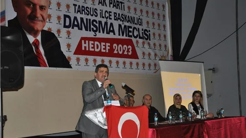 AK Parti Tarsus İlçe Teşkilatı Danışma Meclisi Toplantısı Yapıldı