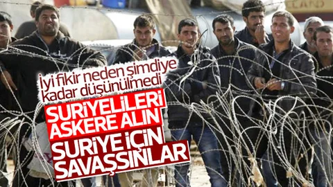 Suriyeliler askere alınsın kampanyasında destek çığ gibi