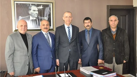 Başkan Dinçer’den Akdeniz Kaymakamı Aktaş’a ziyaret 