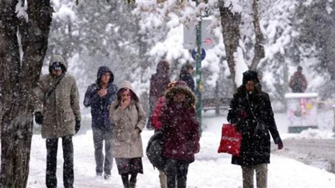 Mersin'de Şiddetli Yağmur ve Kar Uyarısı
