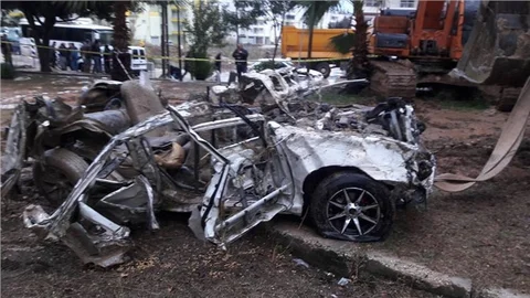 TOROSLAR BELEDİYESİ EKİPLERİ KAYIP ARACA ULAŞTI