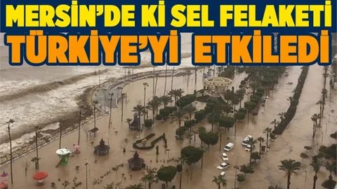 Mersin’de Sel Oldu Sebze Fiyatları Uçtu
