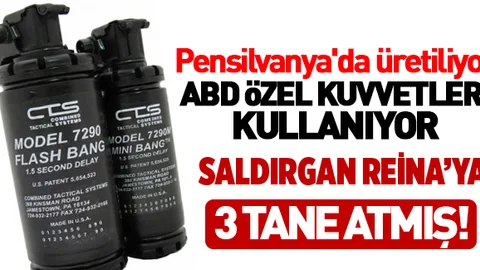 Reina Saldırısında Amerika Menşeli Mühimmat Kullanılmış