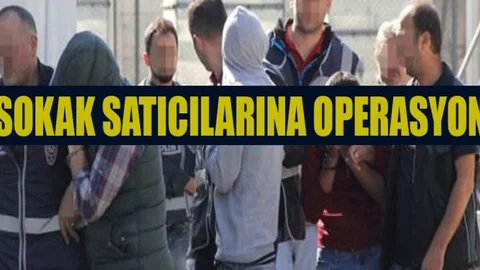 MERSİN İL EMNİYET MÜDÜRLÜĞÜ’NDEN SOKAK SATICILARINA OPERASYON