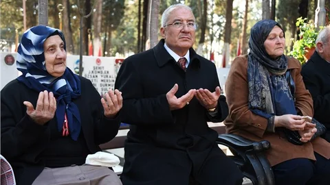 BAŞKAN KOCAMAZ, ŞEHİT AİLELERİ VE GAZİLERLE BİR ARAYA GELDİ