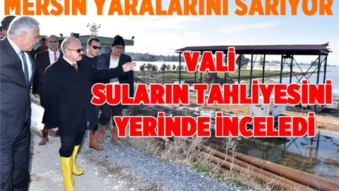 Vali Özdemir Çakacak, Selden Etkilenen Tarım Arazilerini Yerinde İnceledi