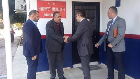 YENİŞEHİR AK PARTİ'DEN MUHTARLARA TAM DESTEK