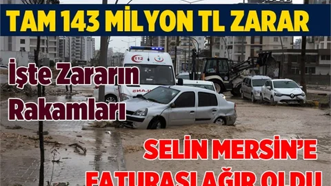 Selin Mersin'e Faturası Ağır Oldu