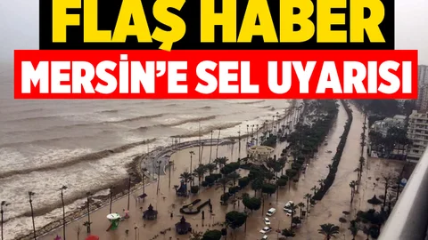 Büyükşehir, Mersinlilere Sel Uyarısını Yaptı