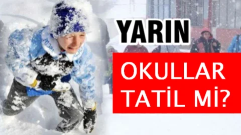 20 İLDE OKULLAR TATİL EDİLDİ