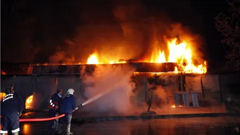 MERSİN İTFAİYESİ 2016 YILINDA FAZLA MESAİ YAPTI