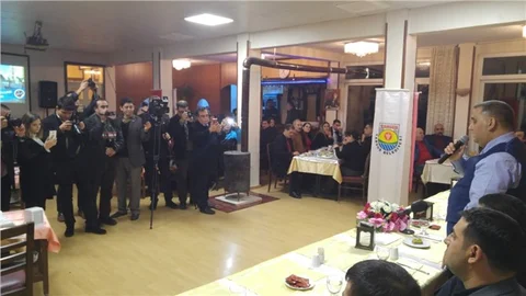 BAŞKAN CAN, BASIN MENSUPLARIYLA BİRARAYA GELDİ