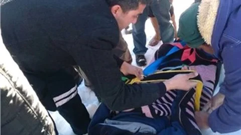 Mersin'de Uçurumdan Yuvarlanan Yaşlı Adamı İtfaiye Kurtardı