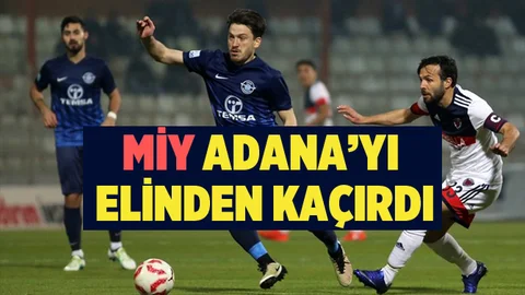 Adana Demirspor:0 / Mersin İdmanyurdu:0