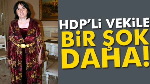 HDP’li vekile bir şok daha