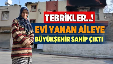 Büyükşehir Belediyesi Yangının Yaralarını Sarıyor