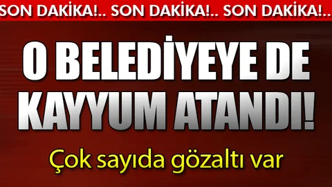 Ağrı'nın Doğubayazıt İlçe Belediyesi'ne kayyum atandı