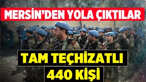 Mersin’den Eğitim Alan 440 Kişi Cerablus’a Gitti
