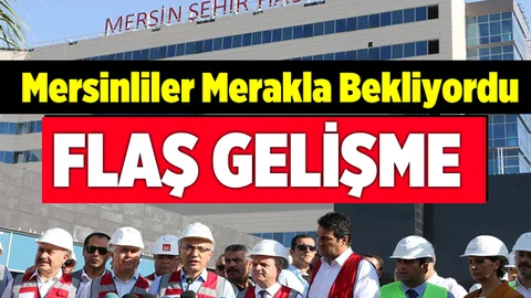 Mersin Şehir Hastanesi Hasta Kabulüne Başlayacak