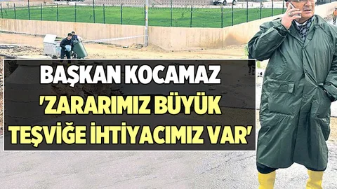 Başkan Burhanettin Kocamaz: Mersin derhal afet bölgesi ilan edilmeli