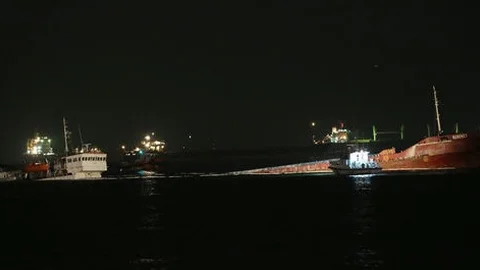 Gemi Battı! Saniye Saniye Görüntülendi