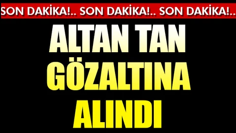 HDP'li Altan Tan gözaltına alındı