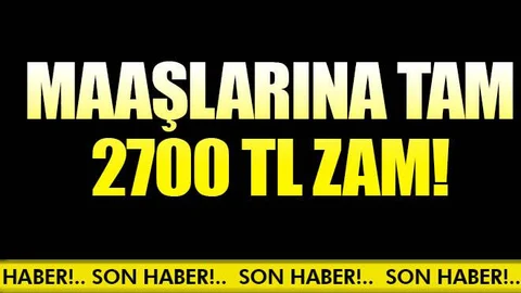 1. derece hâkim-savcı 13 bin 500 TL alacak
