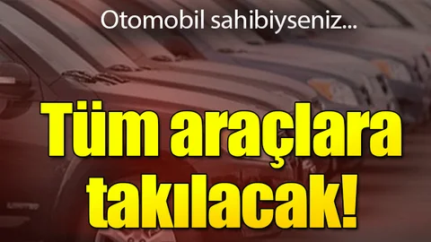 Araçlara da çip geliyor! 