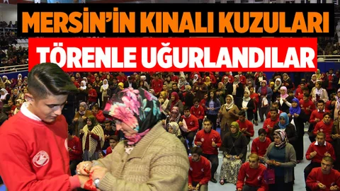 Erdemli'de Asker Kınası Duygu Dolu Anlar Yaşandı