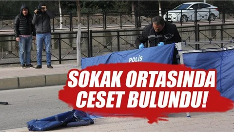 Sokak ortasında esrarengiz ölüm