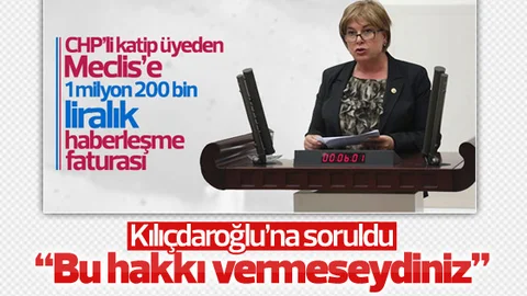 Kılıçdaroğlu'na CHP'li vekilin telefon faturası soruldu