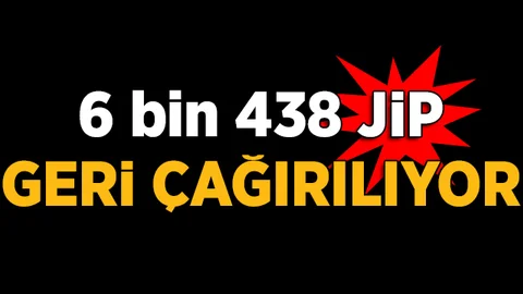 6 bin 438 JİP aracı geri çağırılıyor