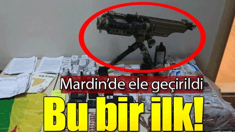 Mardin'de ele geçirildi! Bu bir ilk