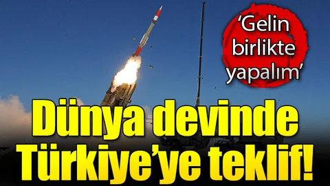 Füze devinden Türkiye’ye ‘birlikte yapalım’ teklifi