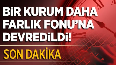 İzmir Alsancak Limanı Varlık Fonu'na devredildi