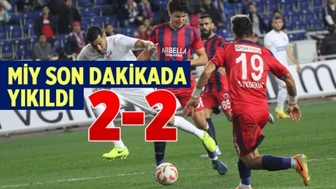 Mersin İdmanyurdu:2 Boluspor:2