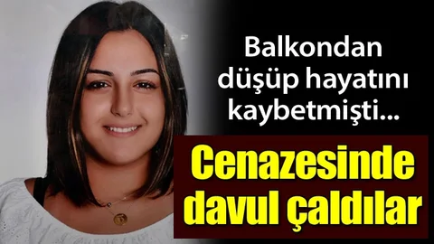 Cenazesinde davul çalındı, gelinlikle defnedildi