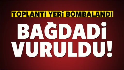 Bağdadi ve 13 üst düzey yönetici vuruldu