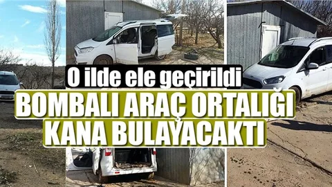 Diyarbakır'da bombalı 2 araç ele geçirildi
