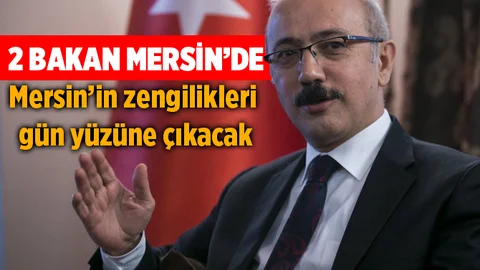 Kalkınma Bakanı ve Kültür Bakanı Mersin'de 