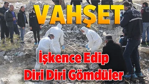 2 kardeş ortaklarını işkence yapıp, diri diri gömdü