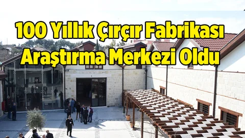 Mersin'de  Tarihi Çırçır Fabrikası Araştırma Merkezi Oldu