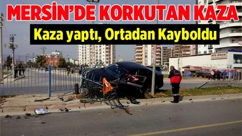 Emanet Aldığı Araçla Kaza Yaptı, Aracı Bırakıp kayboldu