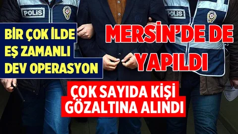 Sahte polis, savcı ve jandarmalara dev operasyon